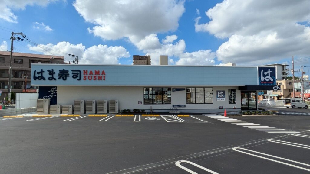 はま寿司東淀川南江口店新築工事（屋根・外壁工事）